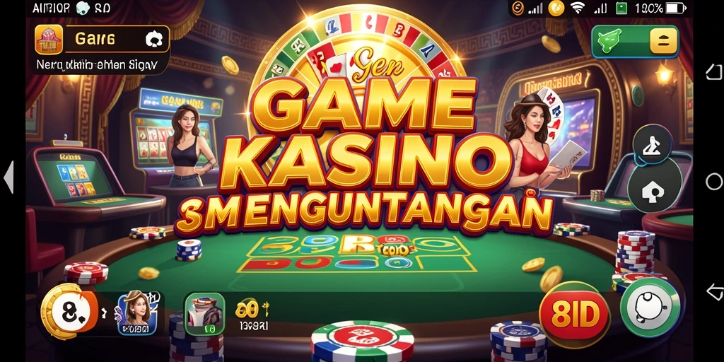 Gameplay Kasino yang memukau dan mendebarkan dari 8ID.