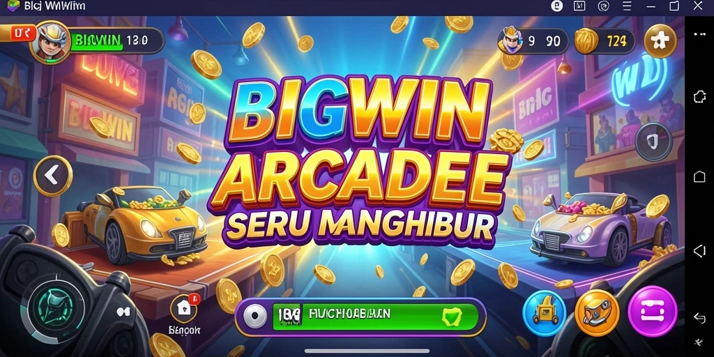 Tangkapan layar menampilkan gameplay seru dari BIGWIN, penuh warna dan aksi.